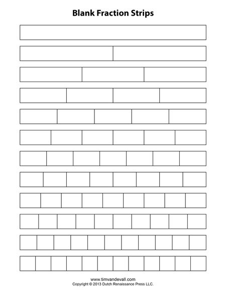 Download free blank fraction strips and a blank fraction bars printable. Includes color fraction strips and black and white fraction strips. Fraction Bars, Math Drills, Teaching Fractions, Math Intervention, Fractions Worksheets, Math Journals, Free Math Worksheets, Math Strategies, Math Printables