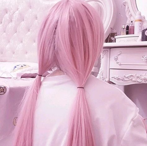 Pastel Pink Hair, Hair Color Pink, Dye My Hair, Pink Eyes, Hair Inspo Color, Dream Hair, Pink Aesthetic, Pretty Hairstyles, Pink Hair