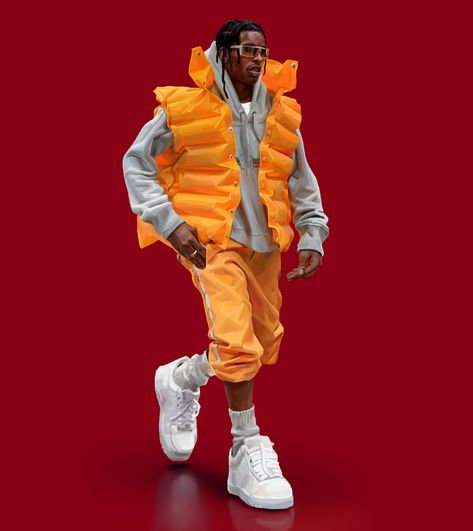 ArtStation - Style 55, Daniel Clarke Daniel Clark, Pretty Flacko, Techwear Fashion, Mens Fashion Illustration, Asap Rocky, Marvelous Designer, Human Poses Reference, Illustration Fashion Design, Human Poses