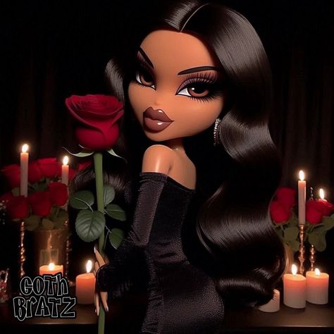 Cara Mia 🌹 #bratz #explorepage Bratz Doll Yasmin Aesthetic, High Bratz Doll Aesthetic, Bratz Dolls Aesthetic, Bratz Yasmin, Dolls Aesthetic, Badass Drawings, Black Bratz Doll, Brat Doll, Doll Aesthetic