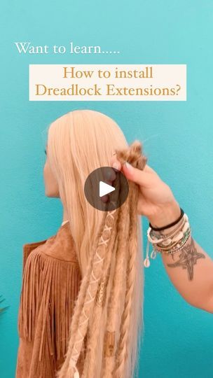 23K views · 1.7K reactions | ‼️Who wants to learn how to install Dreadlock Extensions? 

Comment “HAIRSTYLIST” or “FOR MYSELF” to receive all information about the available professional & DIY courses.

SaltyDreads & Dreadshop have been united forces and made multiple courses available for Professionals and Private use, for when you would like to learn to install dreadlock extensions on yourself.

🌍 This way the World of Dreadlock has become globally accessible for everyone.

🩵Comment “HAIRSTYLIST” when you would like to receive more information about the Professional Course How to Install Temporary Dreads for Hairstylists

💖 Comment “ FOR MYSELF” when you would like to receive more information about the Course How to install Temporary Dreads on yourself.

Outfit Mannequin Salty Sandy: How To Put In Dreadlock Extensions, Installing Dread Extensions, How To Install Dreadlock Extensions, Install Dreadlock Extensions, Dreadlock Extensions Diy, Temporary Dreads, Dreadlocks Diy, Partial Dreads, Dread Extensions