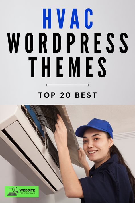 HVAC WordPress Themes - Top 20 Best Hvac Business, Website Design Ideas, Start A Website, Hvac Company, Air Conditioning Services, Create A Website, Wordpress Design, Webpage Design, Web Design Tips