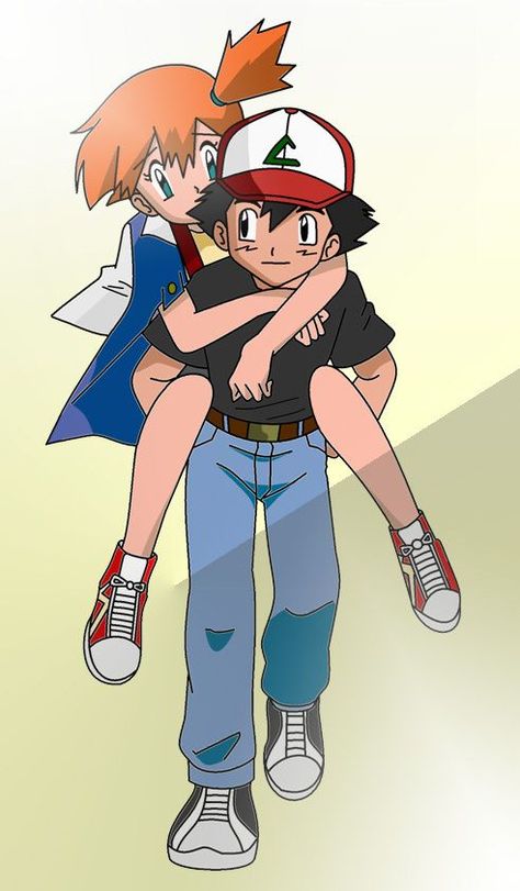 This is an Ash and Misty Fan Art: PokeShipping, Ash x Misty, Ash pokemon, Misty pokemon, credits are given to the owner. Pokemon Ash And Misty, Pokemon Original, Pokemon Couples, Ash And Misty, Pikachu Pikachu, Pokemon Ash, Ash Pokemon, Pokemon Ships, Original Pokemon