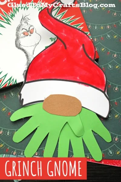 Easy Grinch Crafts For Toddlers, Grinch Themed Activities For Kids, Grinch Heart Craft, Toddler Grinch Crafts, Grinch Craft Preschool, Grinch Crafts Diy For Kids, Grinch Crafts For Kids Classroom, Grinch Art Projects For Kids, Grinch Crafts For Toddlers