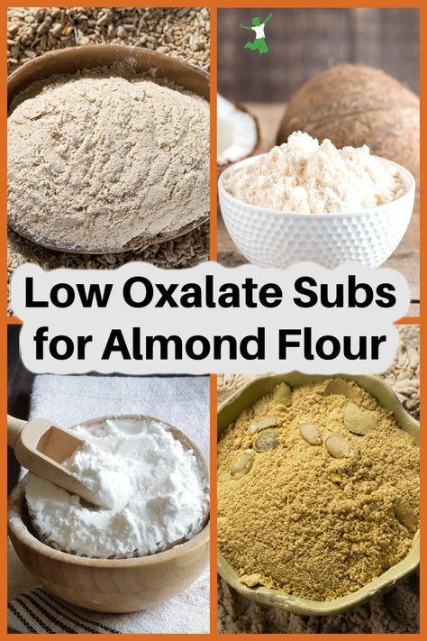 Almond Flour Substitute, Low Oxalate Recipes, Low Oxalate Diet, Oxalate Diet, Healthy Flour, Low Oxalate, Low Histamine Diet, Flour Substitute, Flour Alternatives