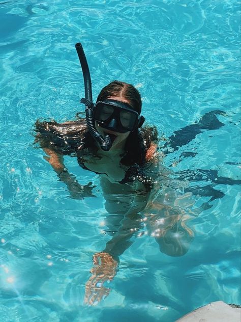 Snorkeling Pictures Aesthetic, Water Sports Aesthetic, Snorkel Aesthetic, Snorkeling Pictures, Bachelorette Vibes, Swimsuit 2022, Maui Photos, Snorkel Blue, Travel Croatia