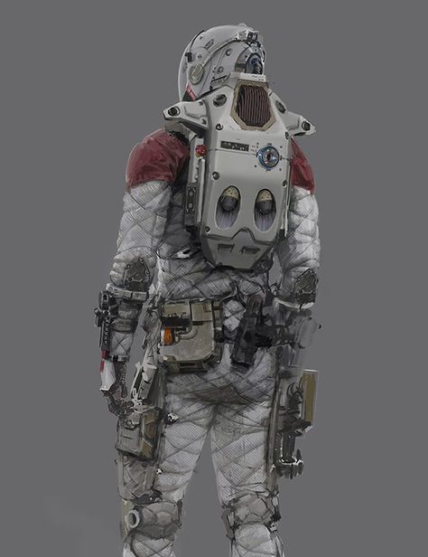 Spacesuit Concept Art - Starfield Art Gallery Sci Fi Astronaut Suit, Fantasy Space Suit, Starfield Armor, Starfield Concept Art, Spacesuit Concept Art, Sci Fi Space Suit, Starfield Art, Astronaut Concept Art, Space Suit Concept Art