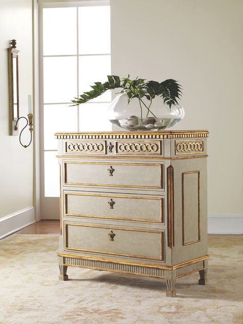 Living Room Chest, Classic Dressers, Cottage Bungalow, Nautical Living Room, Gold Furniture, Cottage Furniture, Shabby Chic Dresser, Accent Chest, Coastal Bedrooms