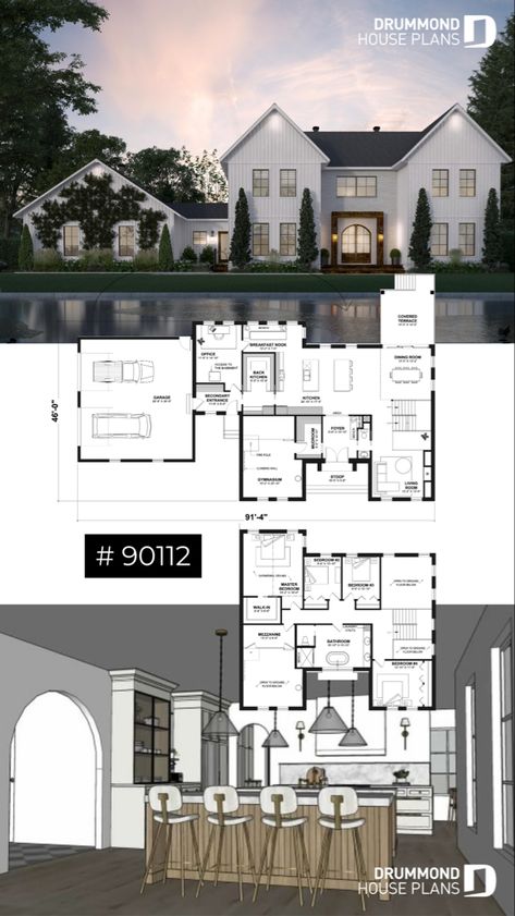 MAGNIFICENT AND LUXURIOUS HOME 6 Bedroom House Plans Modern, Modern Farmhouse Layouts, 5 Bedroom House Floor Plan Sims 4, Traditional Home Floor Plans, Modern Farmhouse Layout Floor Plans, Floor Plans 6 Bedroom, Big House Layout, 6 Bedroom House Floor Plan, Layout House Floor Plans