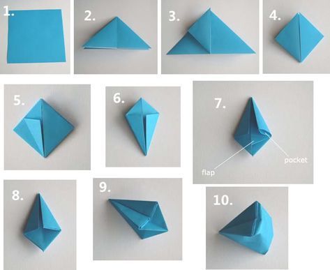 Origami Kutu, Origami Wall Art, Origami Diamond, Simple Origami, Paper Diamond, Origami Paper Folding, Origami Techniques, Geometric Origami, Origami Ball