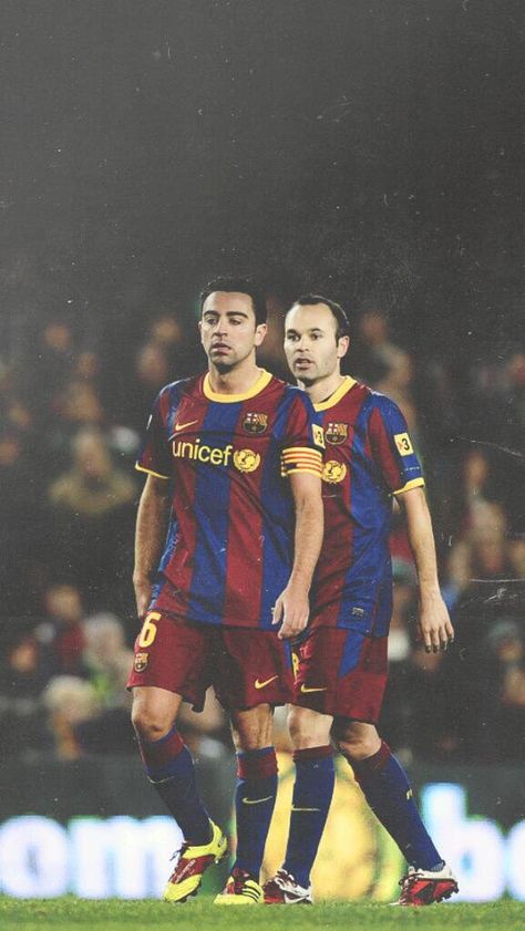 Xavi et Iniesta Xavi And Iniesta Wallpaper, Iniesta Wallpapers, Xavi And Iniesta, Xavi Wallpapers, Xavi Iniesta, Fcb Barcelona, Spanish Football, Fc Barcelona Wallpapers, Lionel Messi Fc Barcelona