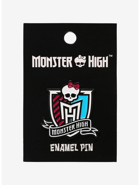 Monster High Enamel Pins, Monster High Merch, Hot Topic Pins, Monster High Logo, Room Things, Monster High Art, Bag Pins, School Pride, Start Living