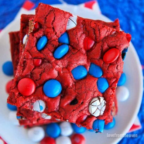 Red White And Blue Desserts, Spiderman Birthday Party Decorations, Marvel Birthday Party, Patriotic Desserts, Spiderman Birthday Party, Blue Desserts, 4th Of July Desserts, Spiderman Party, Mens Birthday Party