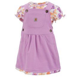 Carhartt Girls' Violet Tulle Infant/Toddler French Terry Jumper Set - front Girl Carhartt Outfits, Carhartt Outfits, Jumper Outfit, Product Catalog, Girls Clothing Sets, Carhartt Wip, Toddler Girl Outfits, Clothing Sets