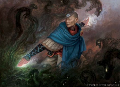 Tarkir Art, Monk Dnd, Magic The Gathering Art, Real Life Disney Characters, Stella Art, Mtg Art, High Fantasy, Magic Art, Traditional Paintings