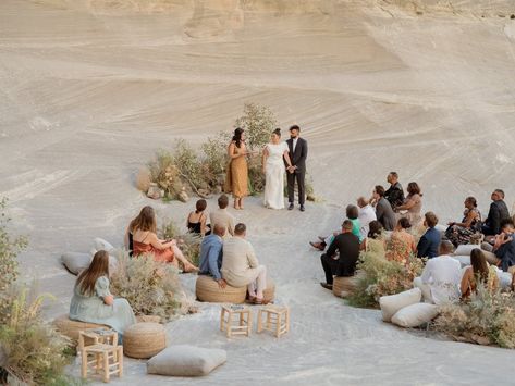 Photography: Corbin Gurkin | Design and Planning: Alison Bryan Destinations | Floral: Putnam and Putnam | Amangiri Putnam And Putnam, Desert Ceremony, Slot Canyons, Elopement Reception, Joshua Tree Wedding, Ceremony Design, November Wedding, Destination Wedding Dress, Lake Powell