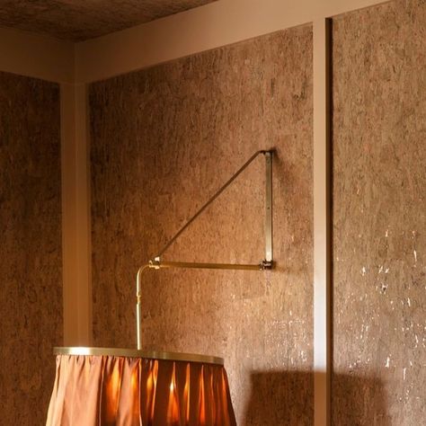 Cork Headboard, Cork Wall Ideas, Cork Ceiling, Cork Walls, Uni Bedroom, Cork Wall Panels, Flack Studio, Cork Wallpaper, Van Wall