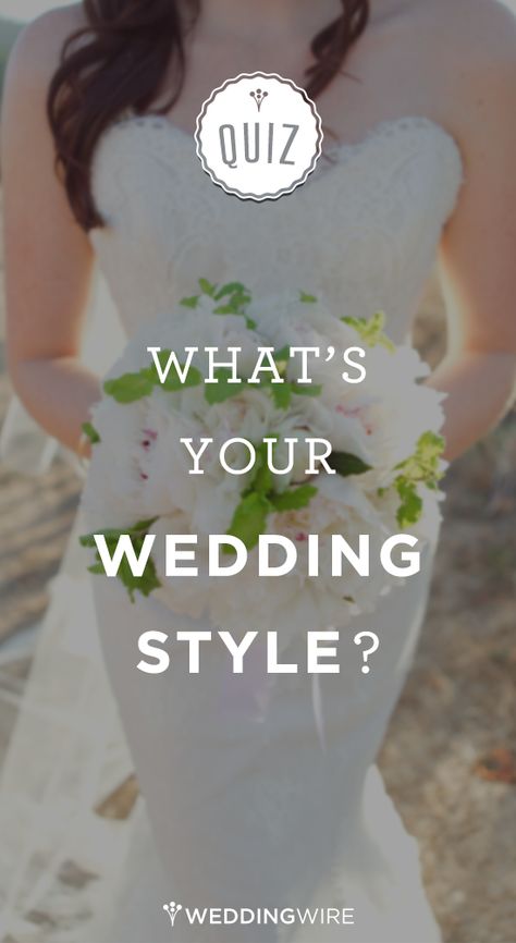 Modern or rustic? Classic or glam? Take this @weddingwire #quiz and find out what your wedding style is! Glam Wedding Dresses, Wedding Style Quiz, Wedding Dress Quiz, Vintage Inspired Wedding Gown, Style Quizzes, Tulle Wedding Dresses, Simple Wedding Gowns, Wedding Types, Dresses Design