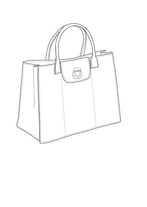 Customise 'along the lines'. The Little Indulgence (strip). Contact admin@twankybags.com to discuss your dream bag. Hand Bag Drawing Sketch, Handbag Sketch Design, Purse Drawing, Hand Bag Illustration Sketch, Handbag Drawing, Handbag Technical Drawing, Bag Illustration Fashion Handbags, Bag Sketch, Leather Handbag Patterns