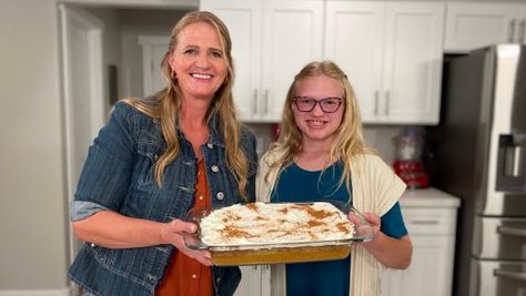 Cooking With Christine Brown, Cooking With Christine, Christine Brown Sister Wives, Christine Brown Recipes, Cooking With Just Christine, Christine Brown Sister Wives Recipes, Healthy Alternative Recipes, Special Birthday Desserts, Texas Brownies