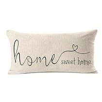 Home Sweet Home Quotes, Sweet Home Quotes, Farmhouse Pillow Covers, Farmhouse Decorative Pillows, Home Quotes, Farmhouse Pillow, Garden Pillows, Pillow Quotes, Family Room Decorating