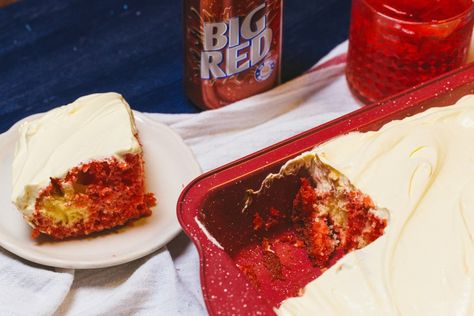 Big Red Cake - Sweet Life Big Red Cake, Cake With Vanilla Pudding, Whiskey Cake, Sweet Potato Bread, Cake From Scratch, Whipped Frosting, Strawberry Cake Recipes, Red Cake, Poke Cake