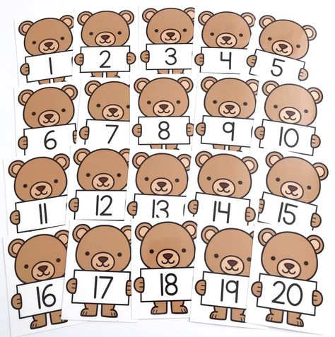 Teddy Bear-Themed Preschool Activities - Ms. Stephanie's Preschool Teddy Bear Classroom Decor, Teddy Bear Classroom Theme, Bear Classroom Decorations, Teddy Bear Preschool Activities, Bear Classroom Theme, Bear Preschool Activities, Bear Theme Preschool, Teddy Bear Printable, Writing Center Preschool