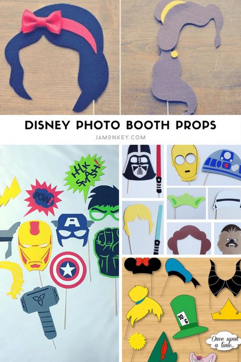 Disney Photo Booth, Photo Booth Props Free Printables, Disney Party Games, Disney Props, Photo Booth Props Free, Printable Photo Booth Props, Photo Booth Printables, Diy Fotokabine, Photo Booth Props Birthday