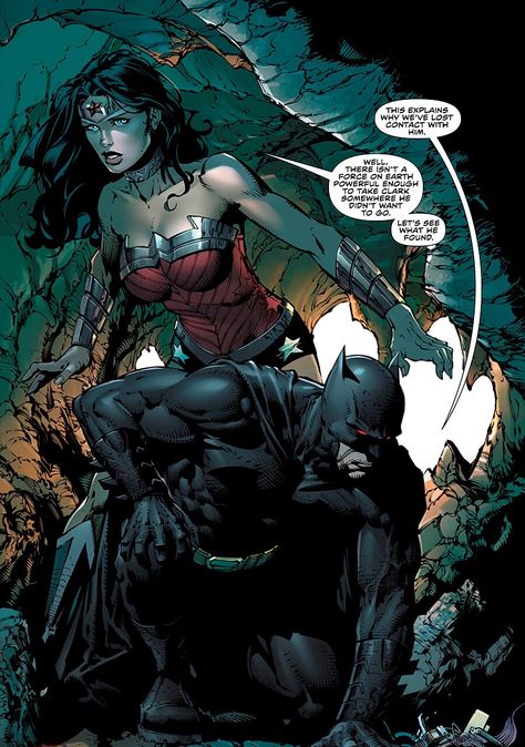 Wonder Woman and Batman David Finch, Batman Wonder Woman, Univers Dc, Batman And Catwoman, Batman Universe, Batman Art, Batman And Superman, Super Villains, Digital Comic