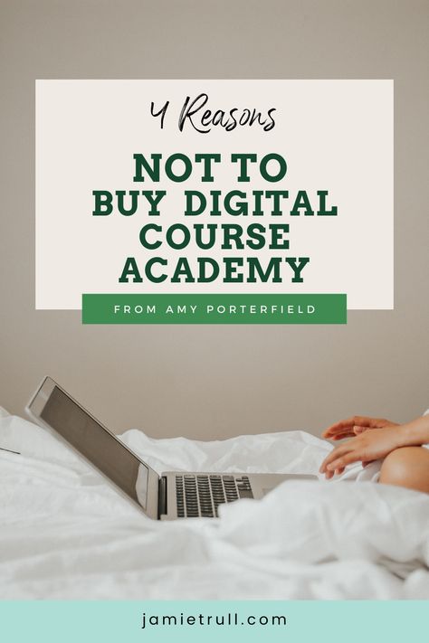 4 Reasons Not To Buy Digital Course Academy from Amy Porterfield Amy Porterfield, Digital Course, Course Creation, Assessment, Investment, For Everyone, The Creator, Key, Tools