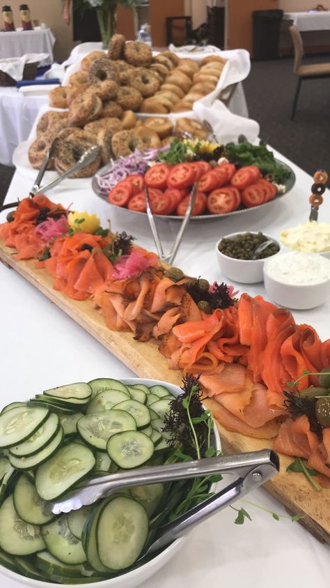 Canteen Catering Bagel Bar. Winston Salem, NC Bagel Catering Display, Bagel Bar, Catering Display, Winston Salem Nc, Winston Salem, Ecology, Cobb Salad, Wedding Venue, Salad