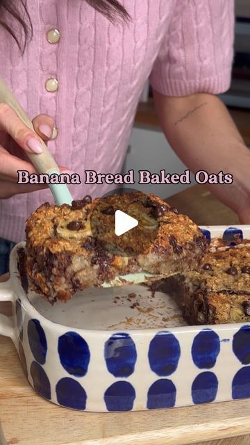 Hazel Wallace, Banana Bread Baked Oats, Healthiest Protein Powder, Beautiful Baking, Baked Oatmeal Recipes, Protein Powder Recipes, Baked Oats, Banana Healthy, My Recipes