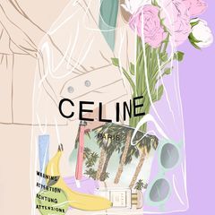 Celine Wallpaper, Vogue Art, Wattpad, Vogue, Art Print, Collage, Flowers, White, Art