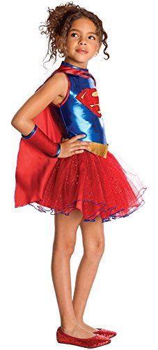 Rubie's Girls Supergirl Tutu Costume (L 12-14) Best Halloween Costumes & Dresses USA Funny Kid Costumes, Tulle Mini Skirt, Supergirl Costume, Dc Comic Costumes, Super Girls, Toddler Tutu, Cars Party, Dc Super Hero Girls, Super Girl