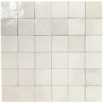 Moroccan Mosaic Tile House 2" x 2" Mosaic Wall & Floor Tile | Wayfair Tile House, Shower Installation, Handcrafted Tile, Tiles For Wall, Moroccan Mosaic, Zellige Tile, Tile Saw, Moroccan Tiles, Beautiful Tile