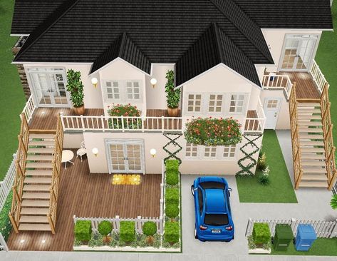 Sims Freeplay Houses Layouts, Sims Freeplay House Ideas, Casas The Sims Freeplay, Sims 2 House, Sims 4 Houses Layout, Hayday Farm Design, The Sims Freeplay, Sims Freeplay Houses, Sims 4 Kitchen