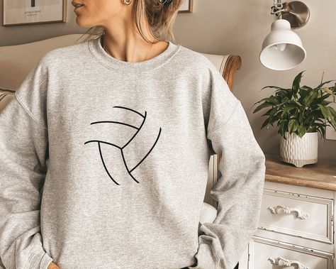 Volleyball Clothing, Volleyball Team Shirts, College Volleyball, Volleyball Sweatshirts, Volleyball Mom Shirts, Volleyball Shirts, Women's Volleyball, Volleyball Shirt, Volleyball Gifts