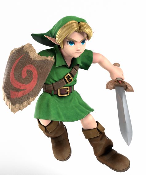 First Hero Link, Chibi Link Breath Of The Wild, Zelda Super Smash Bros, Smash Bros Zelda, Link Ancient Armor, Smash Bros Funny, Majoras Mask, Pixel Art Templates, Nintendo Art