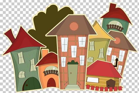 Ideal Community Drawing, Community Drawing, Ideal Community, House Png, Building Community, Community Housing, Boys And Girls Club, House Illustration, House Vector