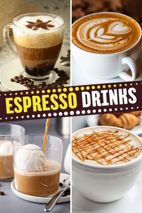 Espresso Drinks At Home, Dessert In A Mug, Iced Cappuccino, Drinks At Home, Espresso Drinks, Dark Roast Coffee, Vanilla Syrup, Keto Drink, Best Espresso