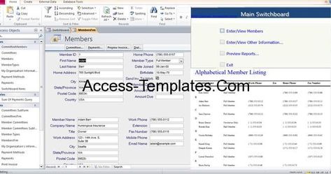 If you already use Access database for many kind of business records in your workstation, you can use one of our MS Access examples which is suitable to create MS Access membership database. After downloading our Access database templates, you can start creating member database in Access. There’s a great advice which is believed time Inventory Management Templates, Advance Excel, Email Cover Letter, Small Business Accounting Software, Business Budget Template, Ms Access, Invoice Example, Office Hacks, Microsoft Access