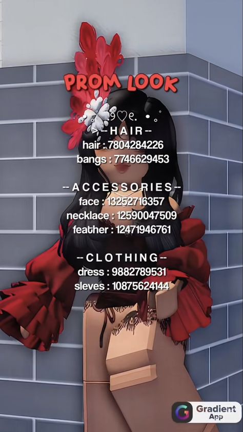 Korean Berry Avenue Codes, Prom Codes Berry Ave, Long Red Skirt Outfit, Berry Avenue Outfit Code, Red Skirt Outfits, Yk2 Outfits, Bloxburg Outfits, Roblox Emo Outfits, Outfit Roblox