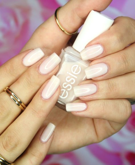 Essie Limo Scene, Essie Swatches, Essie Allure, Bridesmaid Nails, Neutral Nail Color, Nail Swatches, Neutral Nail, Essie Polish, Polished Nails