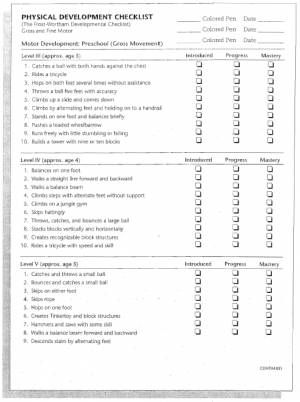 Fine and Gross Motor Skills Checklist Preschool Developmental Checklist, Preschool Checklist, Preschool Assessment, Assessment Checklist, Pediatric Physical Therapy, Pediatric Occupational Therapy, Kindergarten Readiness, Preschool Fine Motor, Motor Development