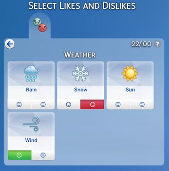 Sims 4 Preferences Cc, Sims 4 Preference, Sims 4 Cc Weather Mod, Sims 4 Cc More Likes And Dislikes, Sims 4 Cc Likes And Dislikes, Sims 4 Likes And Dislikes, Sims 4 Preferences Mod, Sims 4 Likes And Dislikes Cc, Sims Traits