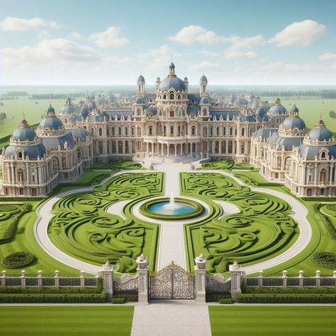 Palace Exterior Design, Royal Palace Exterior, Beautiful Palace, Castle Exterior, Castle House Design, Dreamscape Architecture, Luxury Mansions Interior, Luxury Houses Mansions, Jeezy