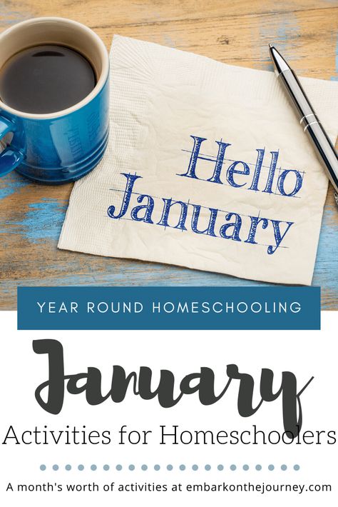 January Homeschool Theme, New Years Homeschool Activities, Winter Homeschool Ideas, January Homeschool Ideas, Homeschool Ideas Kindergarten, January Lesson Plans Elementary, Winter Homeschool Activities, January Unit Studies, Homeschool January