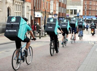 Deliveroo launches alcohol delivery service in Ireland · TheJournal.ie Wine Delivery, Digital Revolution, Just Eat It, Foods Delivered, Delivery Groceries, Food Delivery, Delivery Man, Delivery Service, About Uk