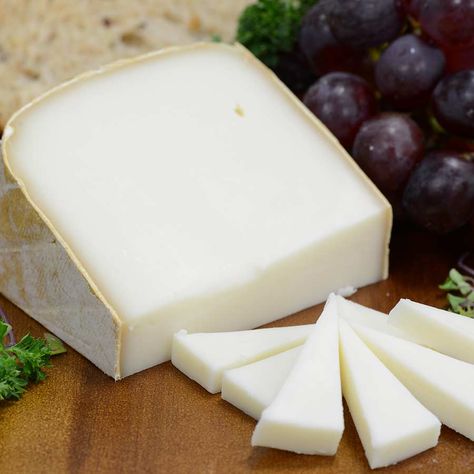 from Mazères-Lezons, France. Made in the foothills of the Pyrenees Mountains, Melange Brebis is made up of a mix of sheep and goat’s milk, creating a smooth, supple texture with earthy flavors. https://www.farmersmarketonline.com/cheese Pyrenees Mountains, Sheep And Goat, Specialty Foods, Farmer's Market, Pyrenees, Farmers Market, Goats, Farmer, Sheep