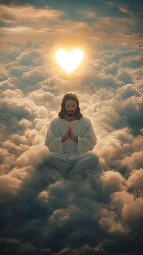 Este wallpaper 4K de Jesus é um lembrete de que Ele está sempre ao nosso lado, nos guiando e protegendo em nossa jornada espiritual.   #jesus #wallpaper #art #fé #paz #amor Jesus Background, Jesus Love Images, Christ Artwork, Jesus Artwork, Pictures Of Christ, Jesus Christ Artwork, Pictures Of Jesus, Jesus Photo, Jesus And Mary Pictures